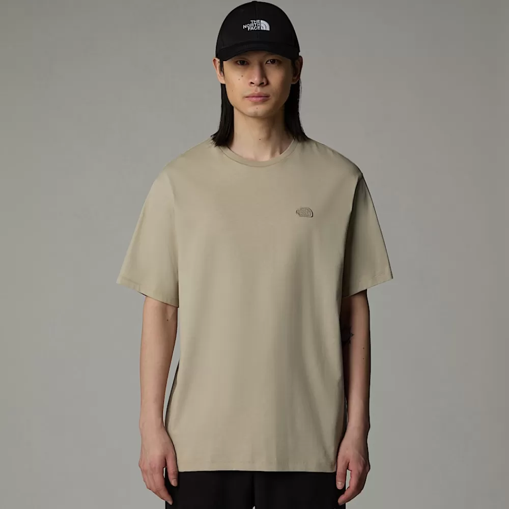 New The North Face Męski T-shirt Natural Dye Clay Grey Natural Dye