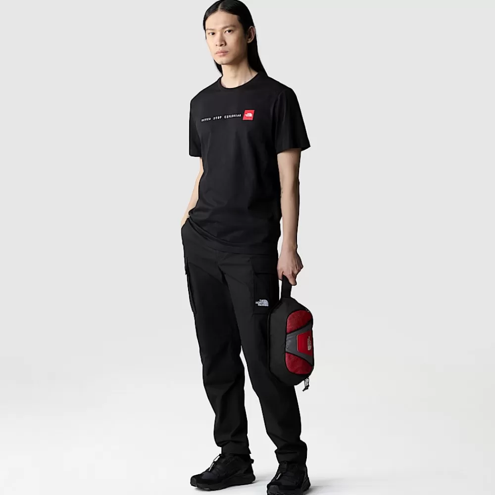 Store The North Face Męski T-shirt Never Stop Exploring TNF Black