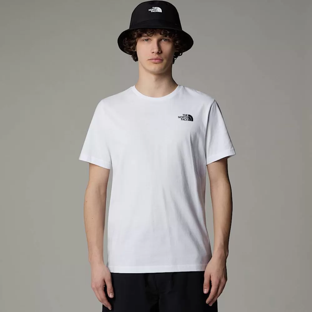 Store The North Face Męski T-shirt Redbox Celebration TNF White