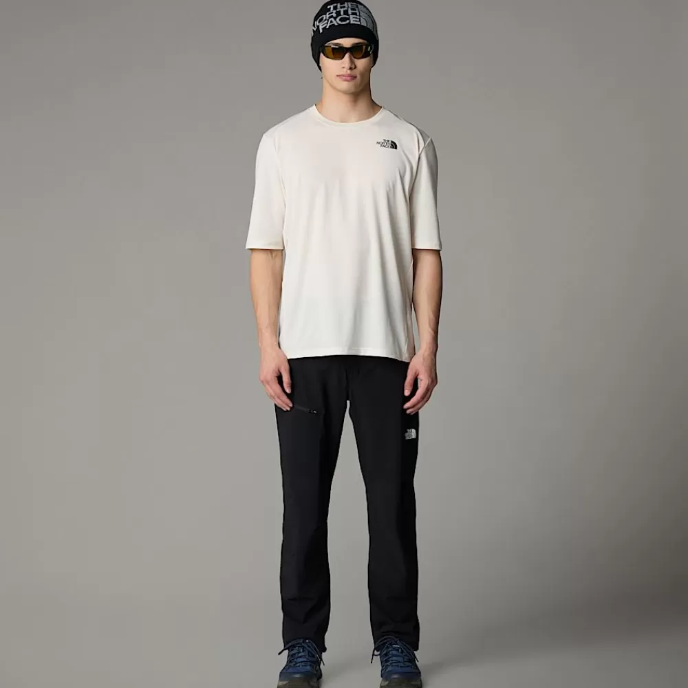 Cheap The North Face Męski T-shirt Shadow White Dune