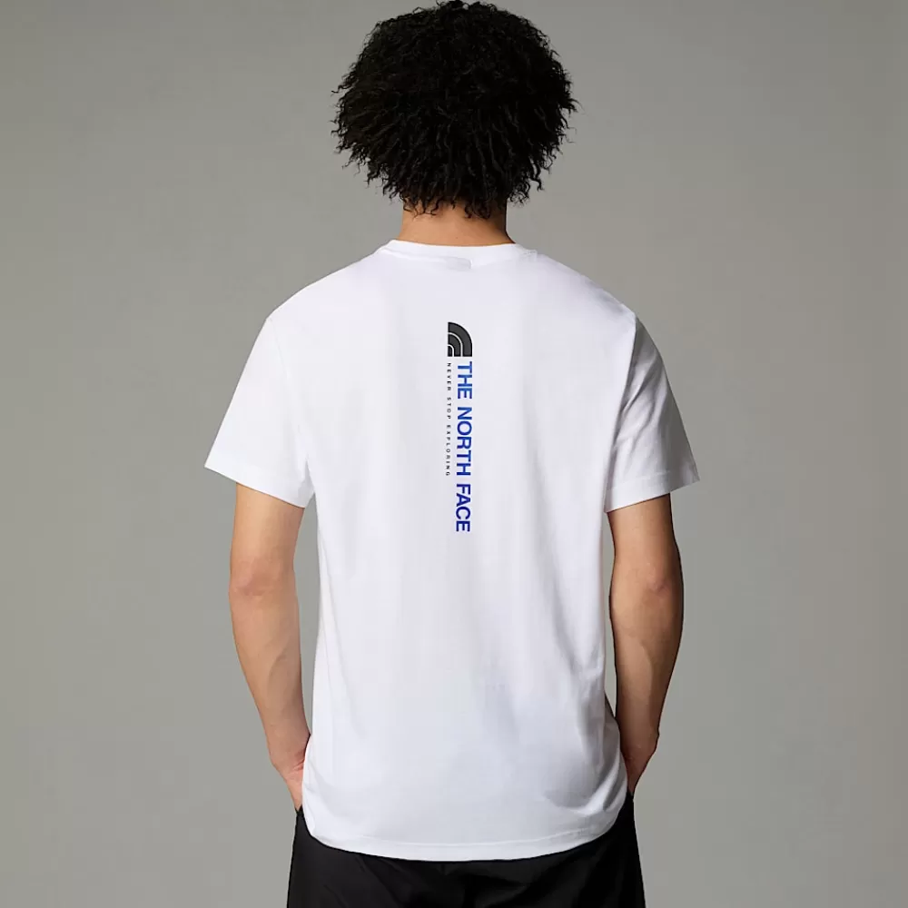 Flash Sale The North Face Męski T-shirt Vertical TNF White