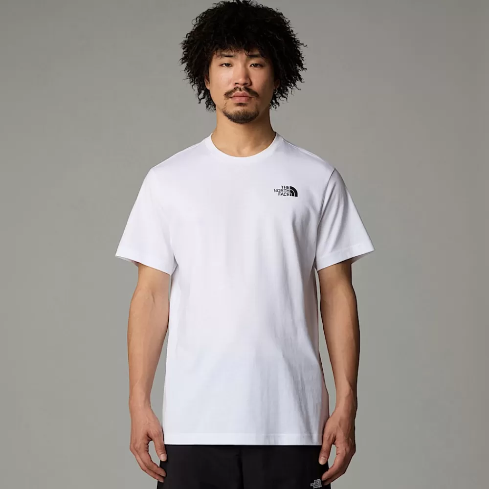 Flash Sale The North Face Męski T-shirt Vertical TNF White