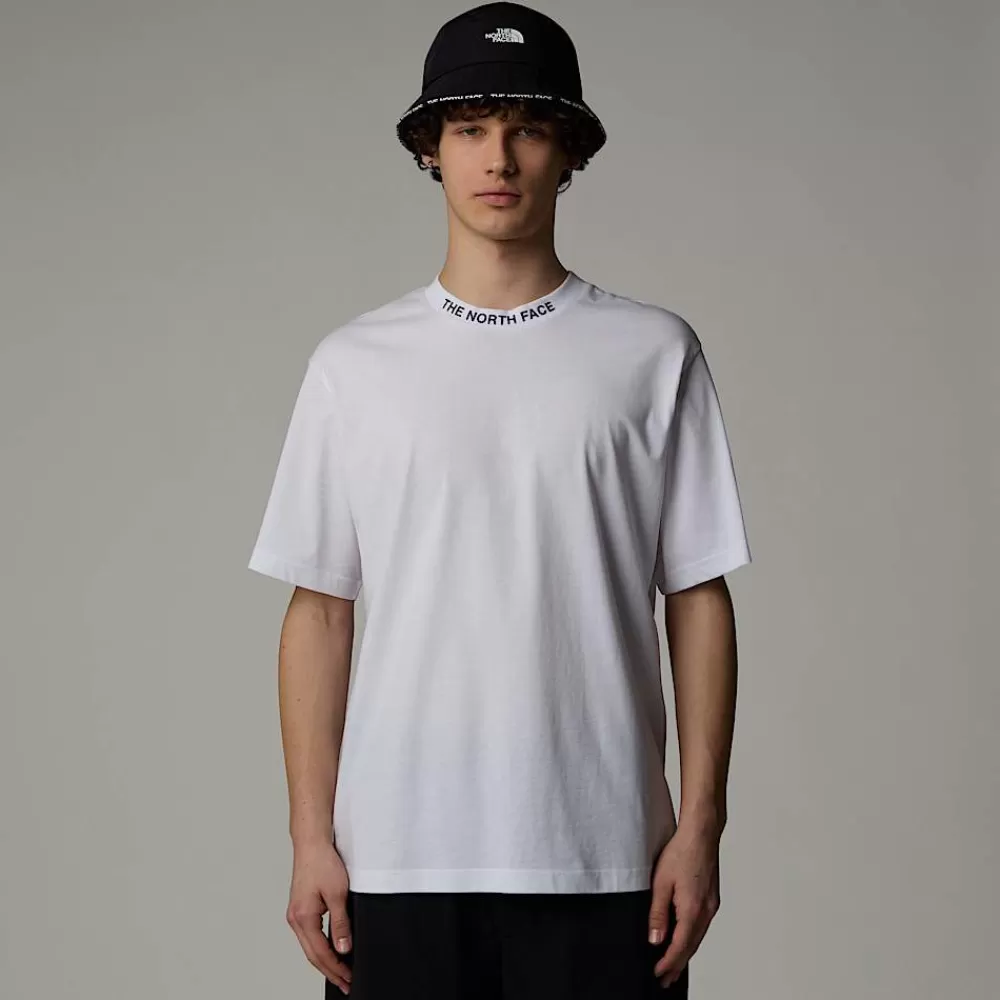 Cheap The North Face Męski T-shirt Zumu TNF White