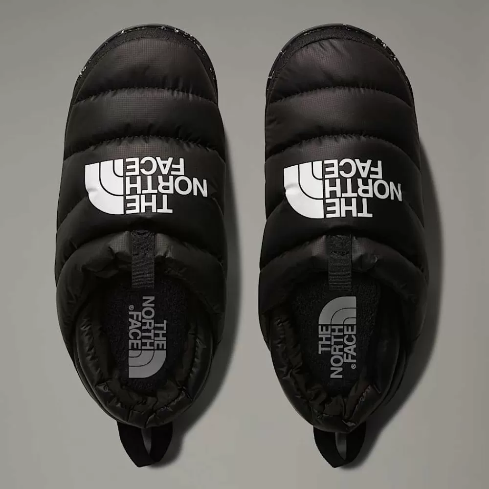 Store The North Face Męskie Kapcie Zimowe Nuptse TNF Black-TNF White