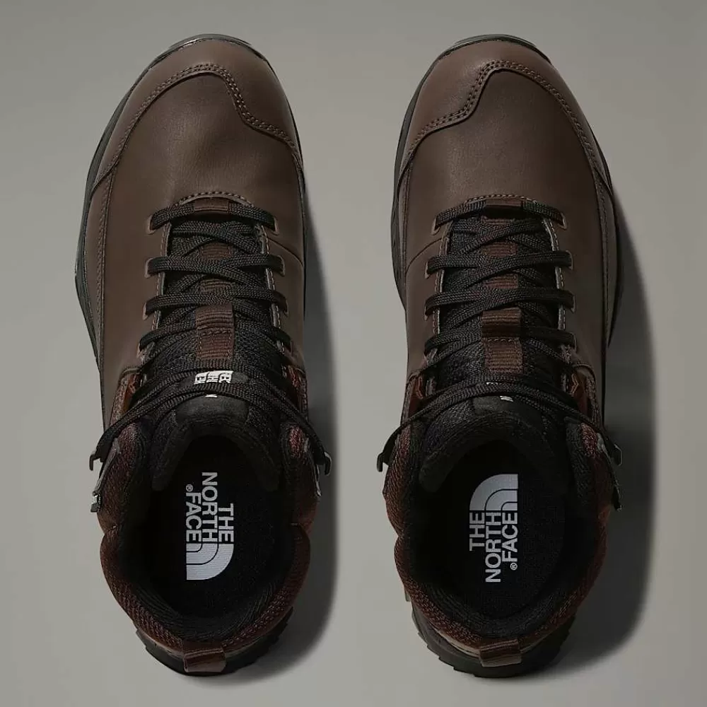 Sale The North Face Męskie Wodoodporne Buty Turystyczne Storm Strike III COFFEE BROWN/TNF BLACK