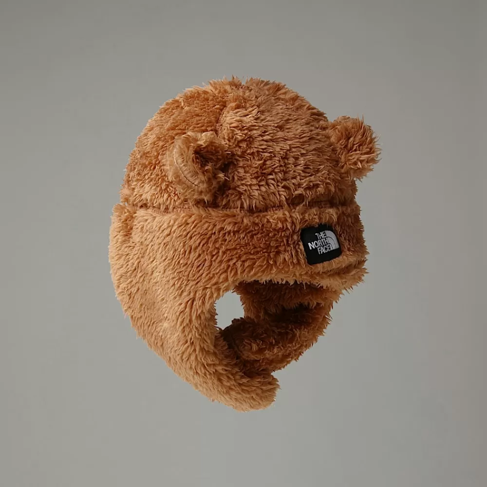 New The North Face Niemowlęca Czapka Beanie Bear Suave Oso UTILITY BROWN