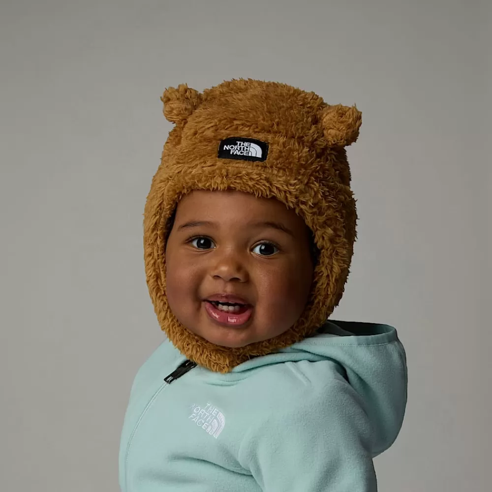 New The North Face Niemowlęca Czapka Beanie Bear Suave Oso UTILITY BROWN