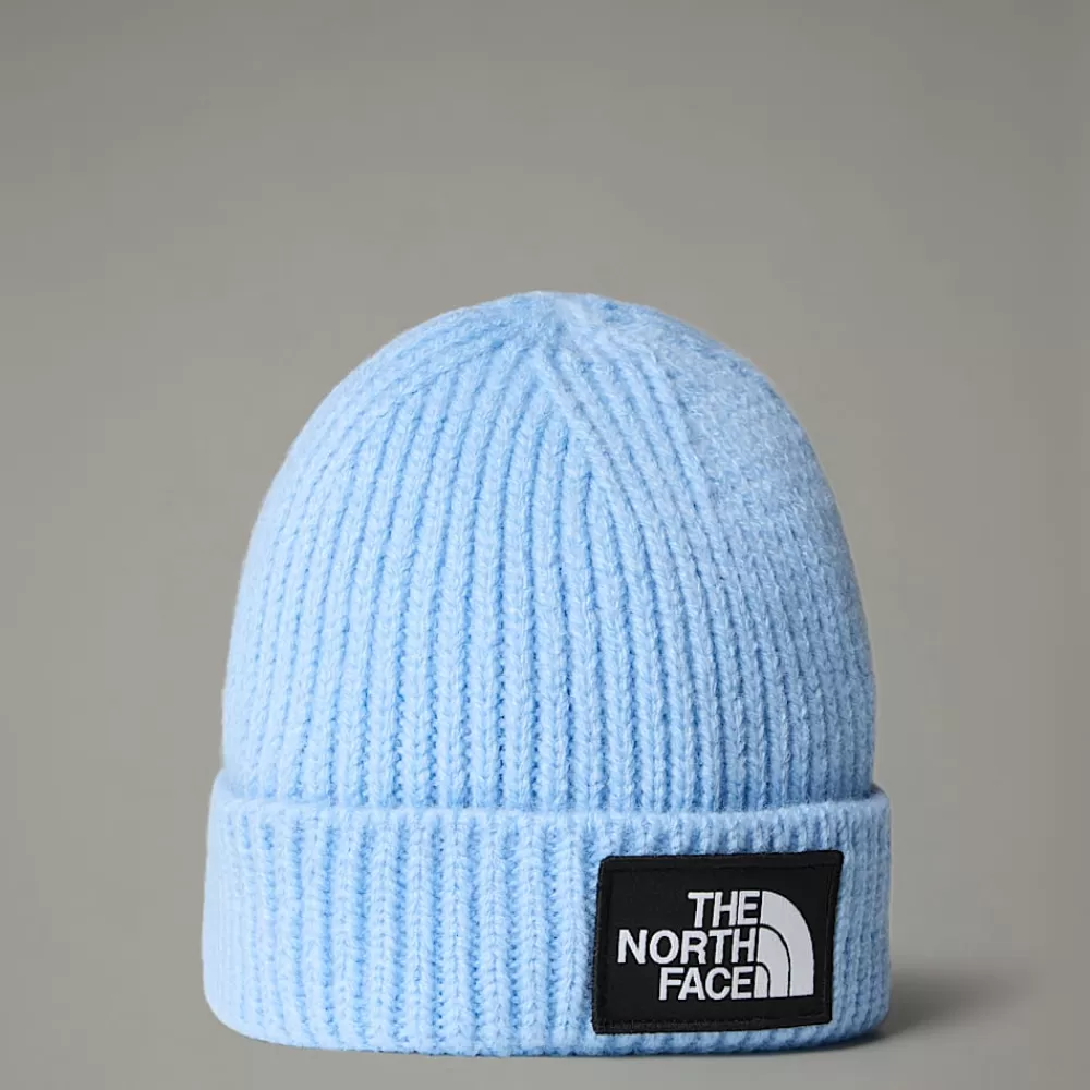 Flash Sale The North Face Niemowlęca Czapka Beanie Z Prostokątnym Logo Cornflower