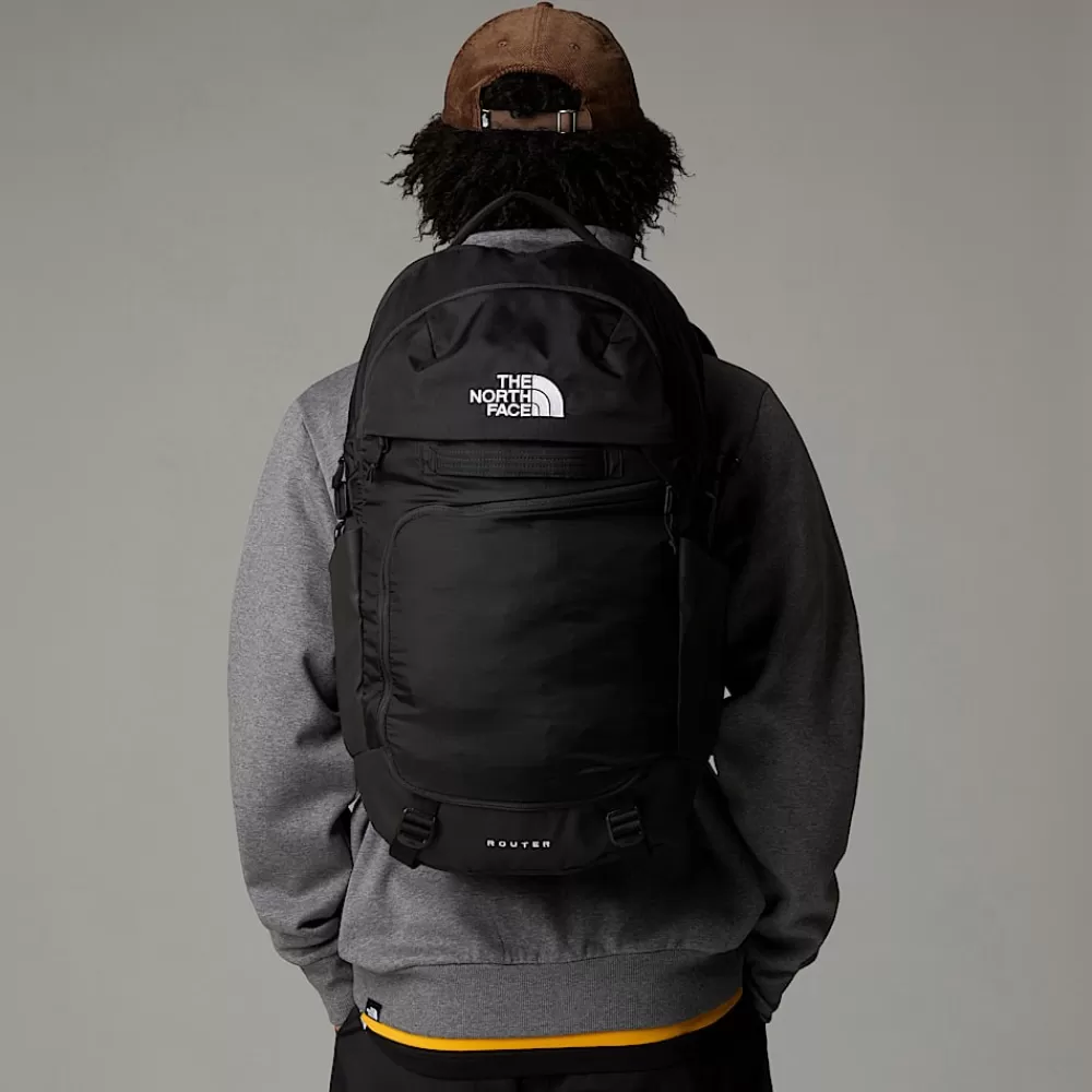 Fashion The North Face Plecak Router TNF Black-TNF Black-NPF