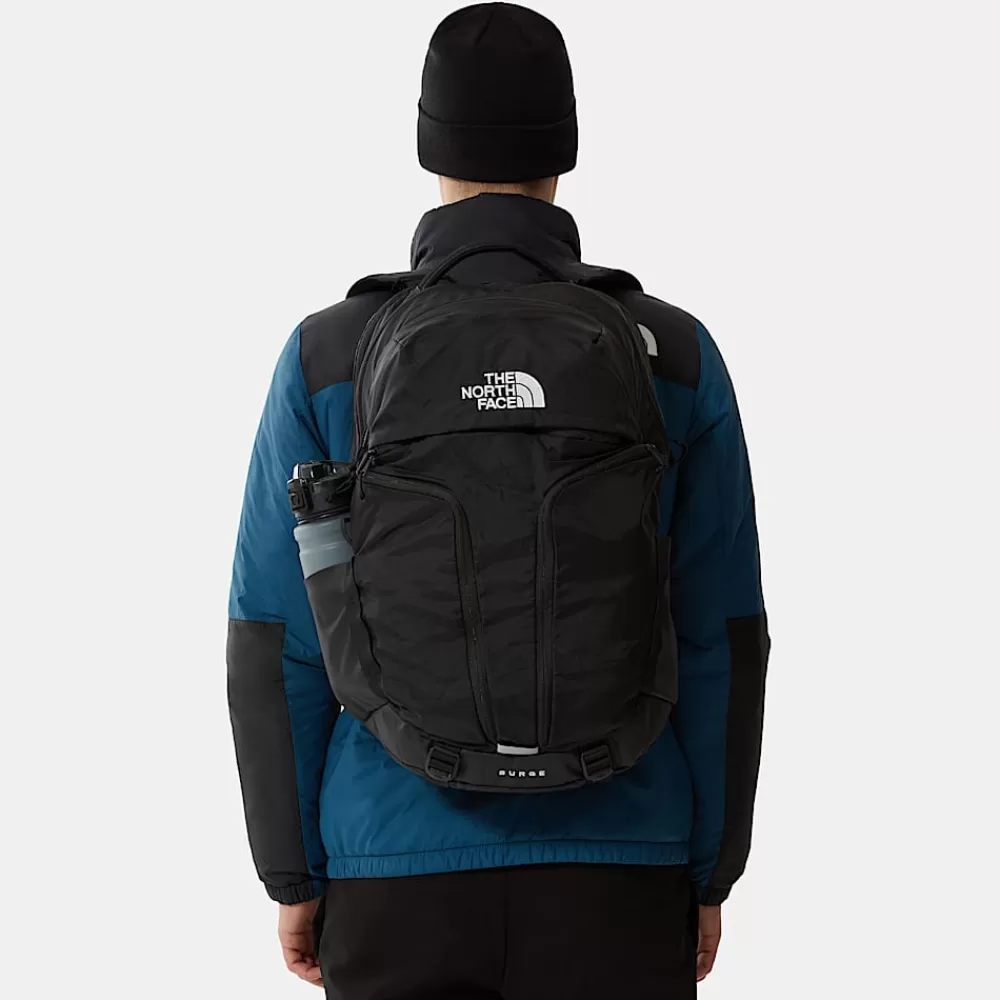 Cheap The North Face Plecak Surge TNF Black-TNF Black