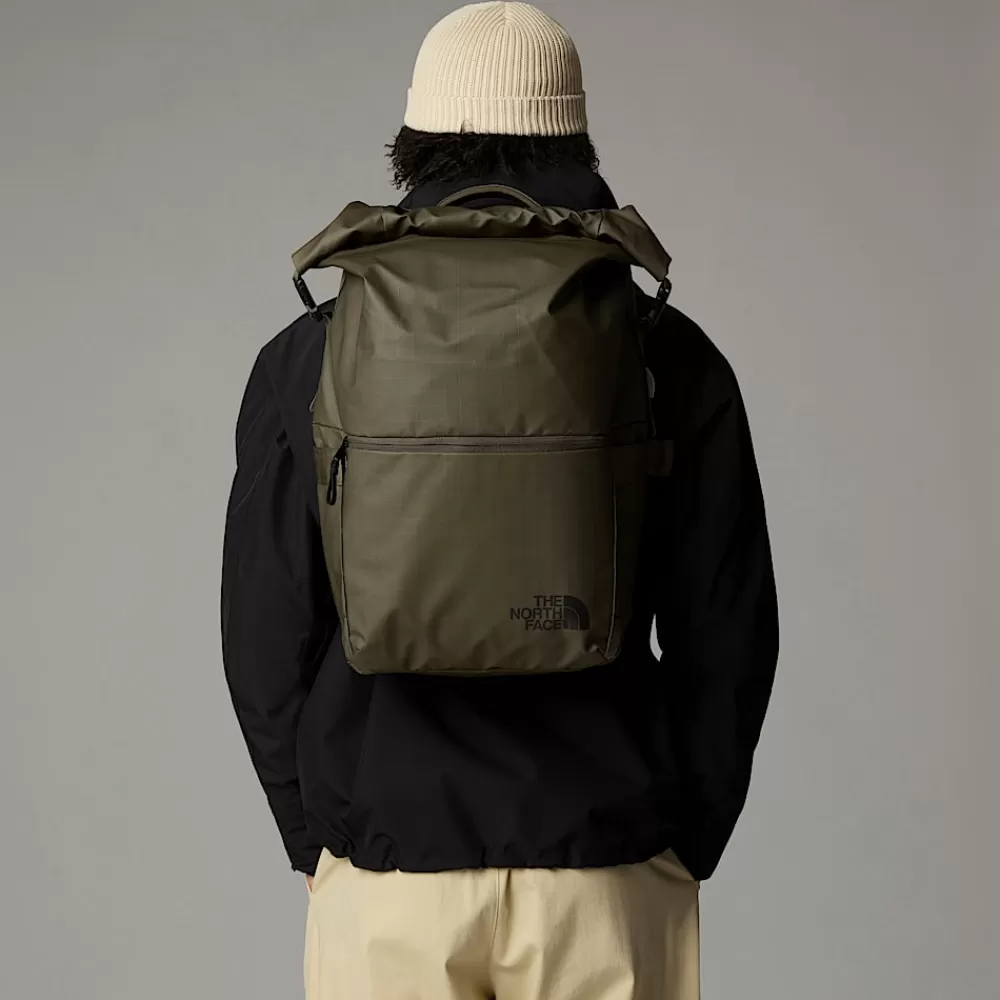 Flash Sale The North Face Torba Ze Zwijaną Górą Base Camp Voyager New Taupe Green-TNF Black-NPF