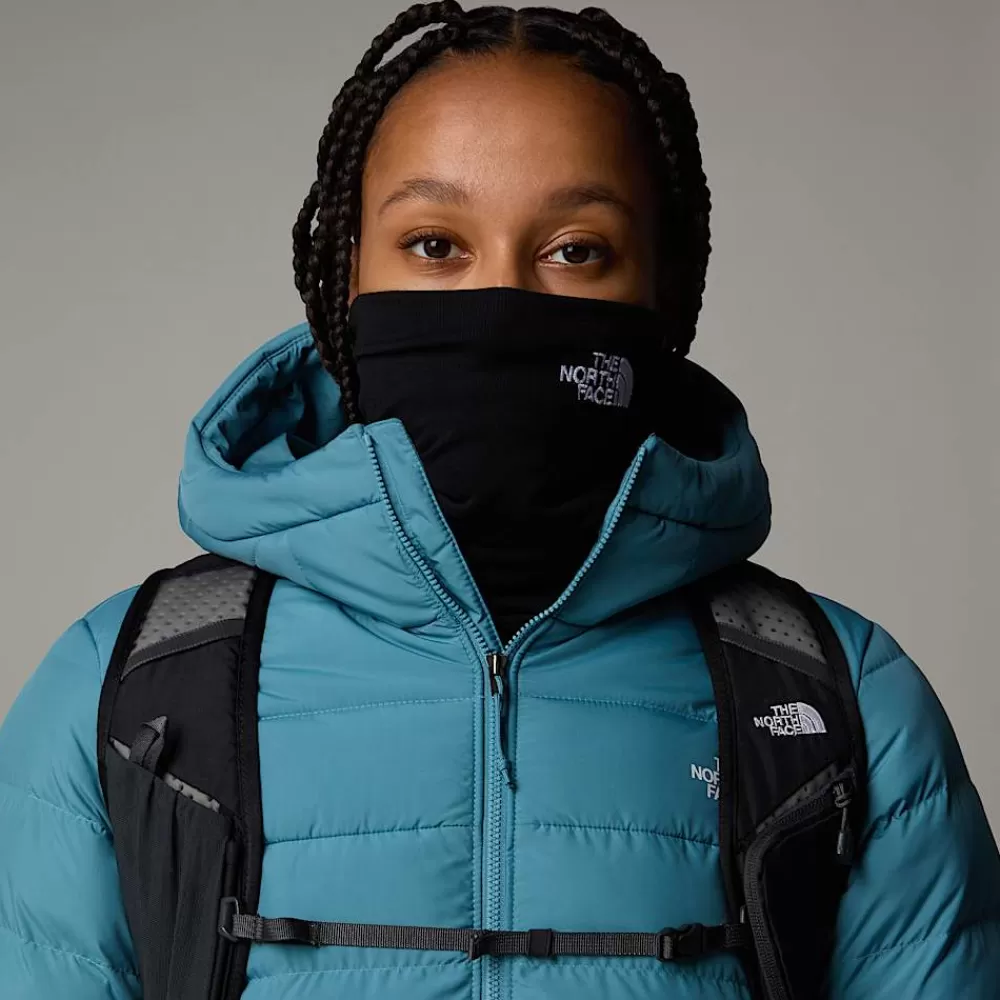 Fashion The North Face Zimowy Bezszwowy Dwustronny Ocieplacz Na Szyję TNF Black